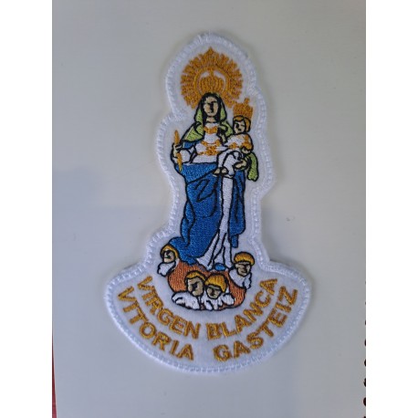 PARCHE VIRGEN BLANCA